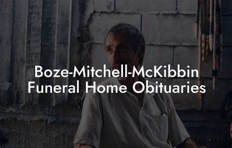 boze mitchell mckibbin obituaries